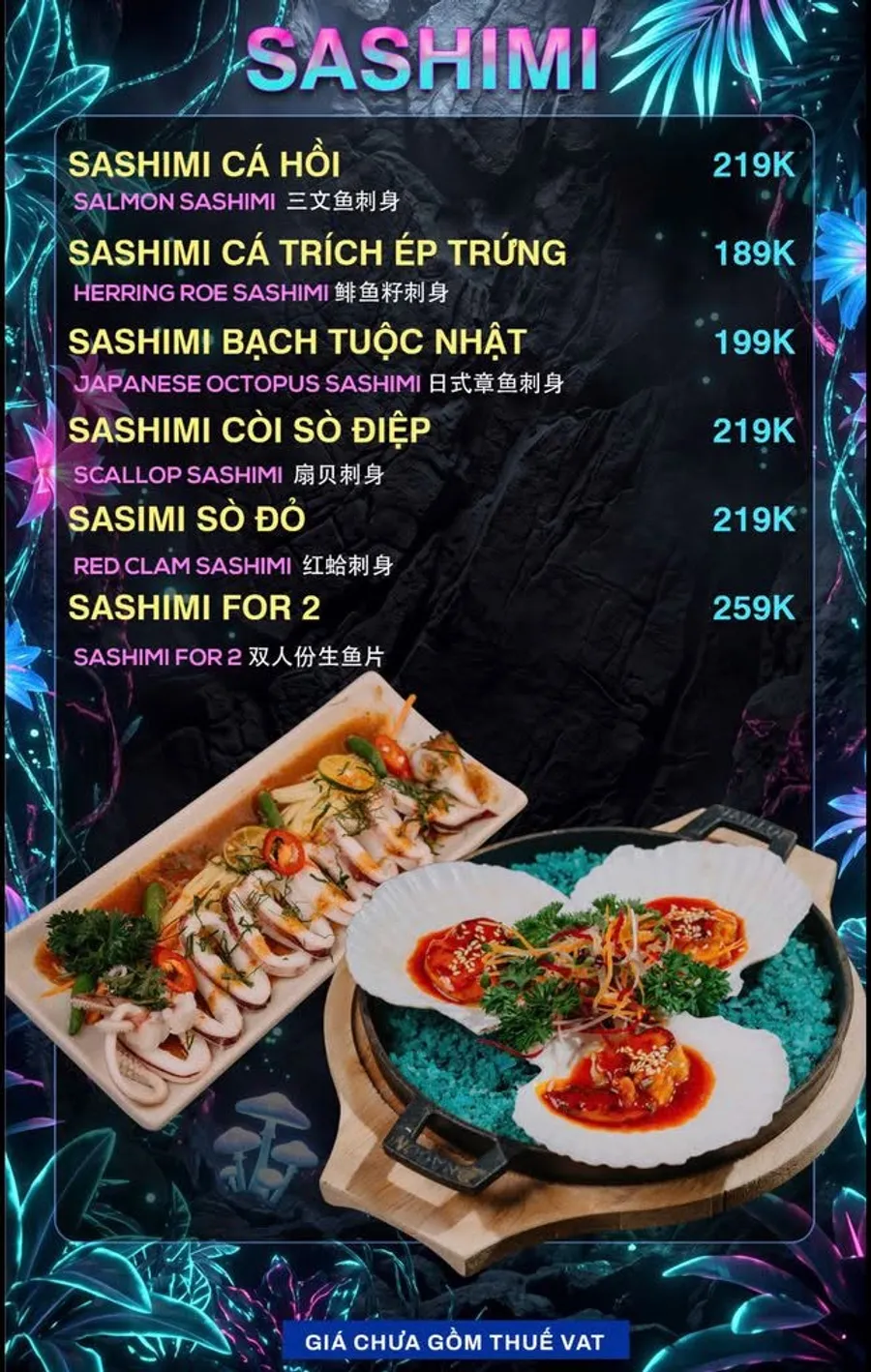 Trang menu