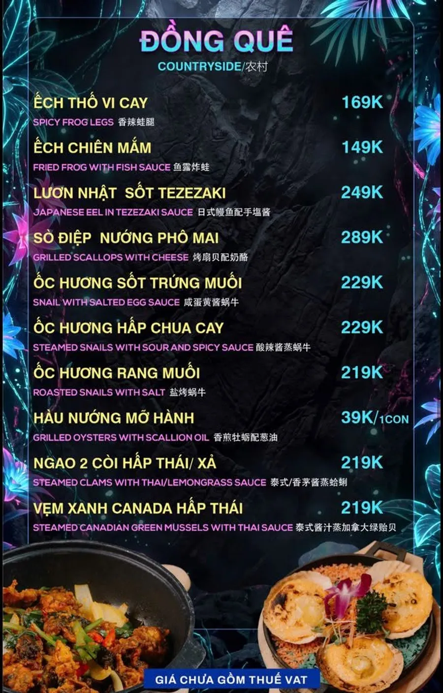 Trang menu 19